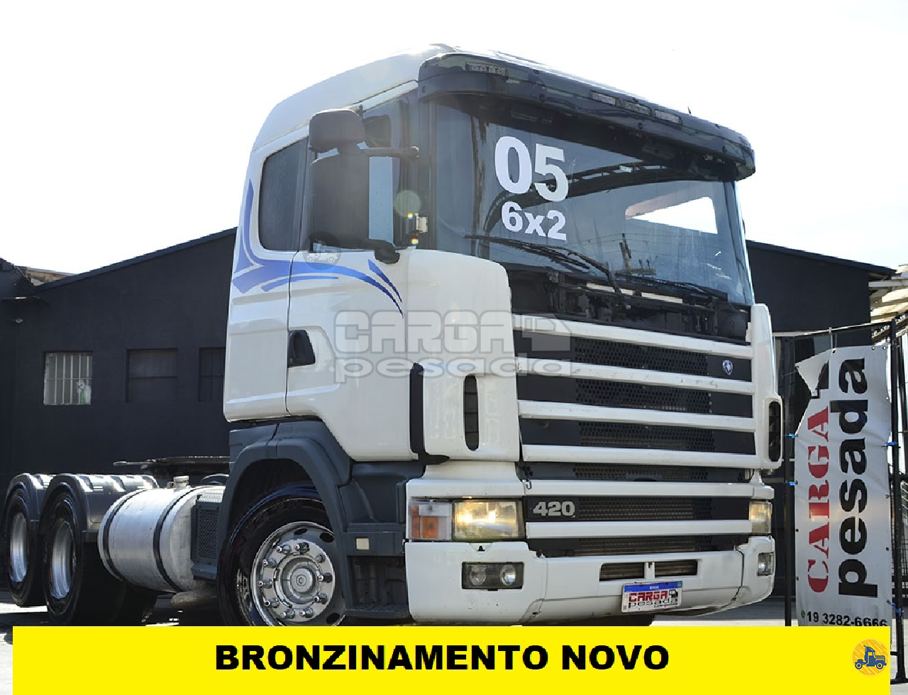 CAMINHAO SCANIA SCANIA 124 420 Cavalo Mecânico Cavalo 6x2 Carga Pesada Caminhões SAO PAULO SÃO PAULO SP